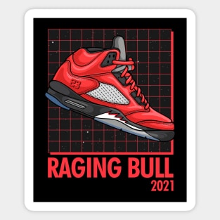 AJ 5 Retro Bull Sneaker Magnet